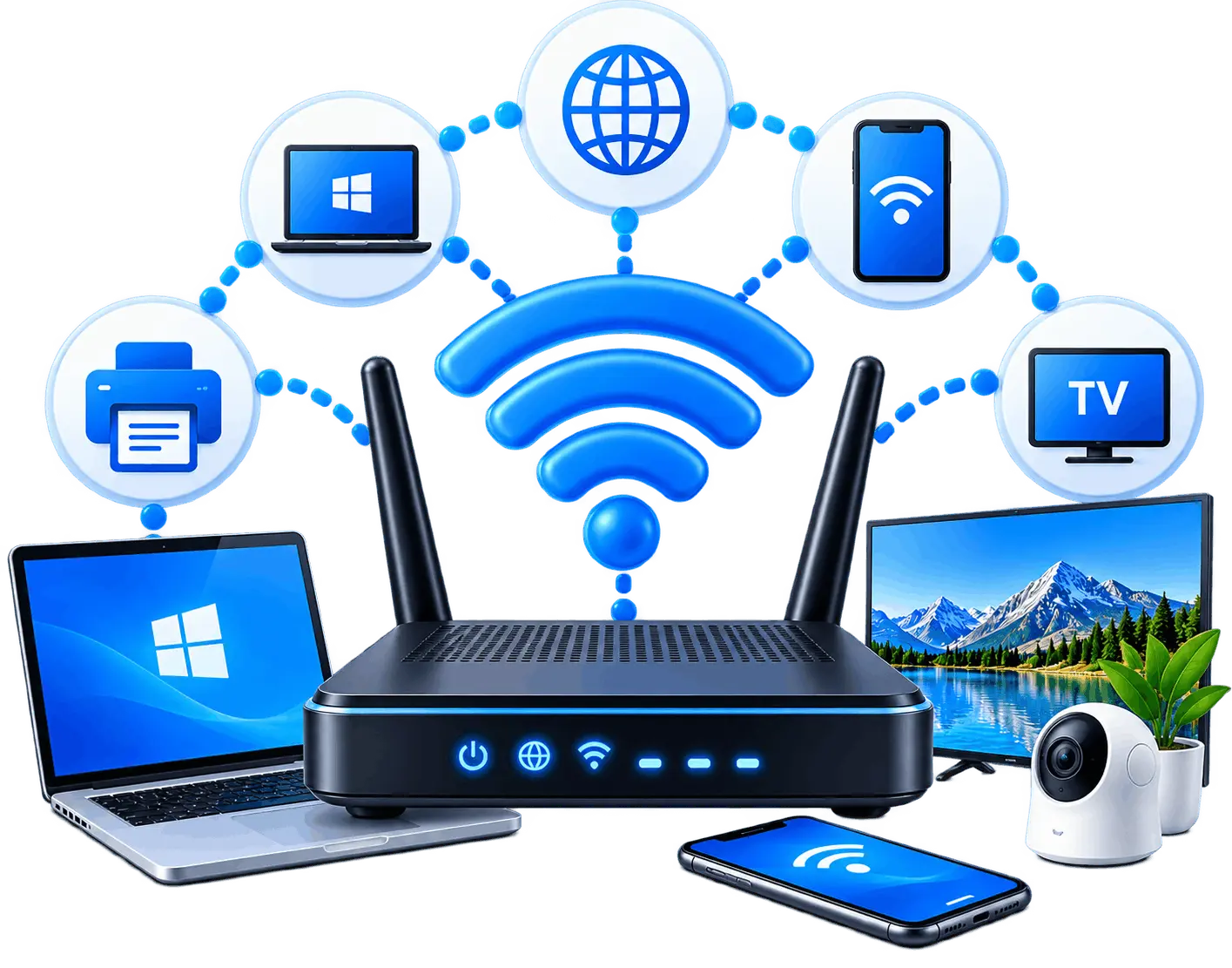 Connected Smart Home Network